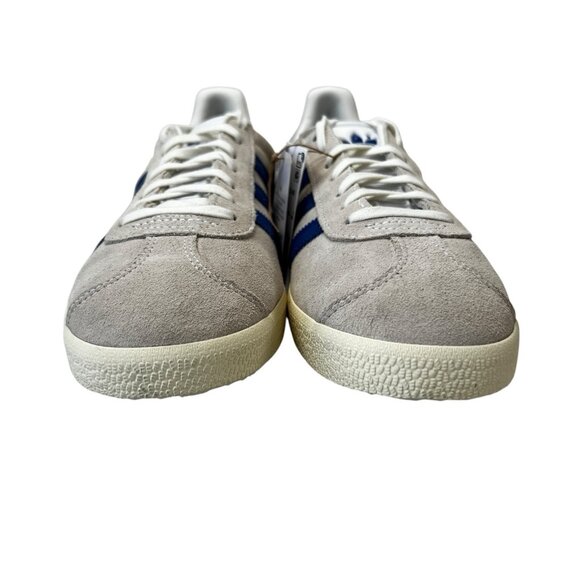 Adidas Gazelle A-Club Manchester United Cream Blue Shoes IH2633 Men's Size 8.5 - Picture 2 of 10